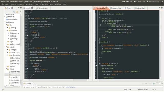 Pinterest in 6 hours - Node.js - CouchDB смотреть онлайн