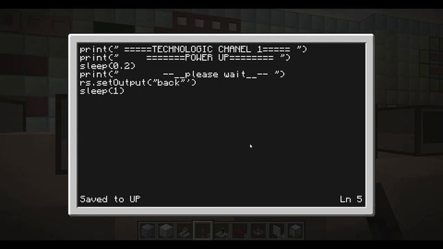 НОВЫЙ ПРОЭКТ КУАЭС В МАЙНКРАФТ/КАК ПИСАТЬ ПРОГРАММУ ДЛЯ ПОВИШЕНИЕ И ПОНИЖЕНИЯ МОЩНОСТИ ТК смотреть онлайн