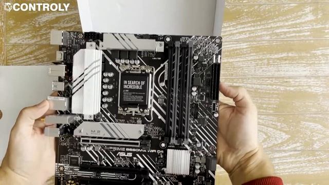 آنباکس مادربورد ASUS PRIME B660M-A WIFI D4 смотреть онлайн