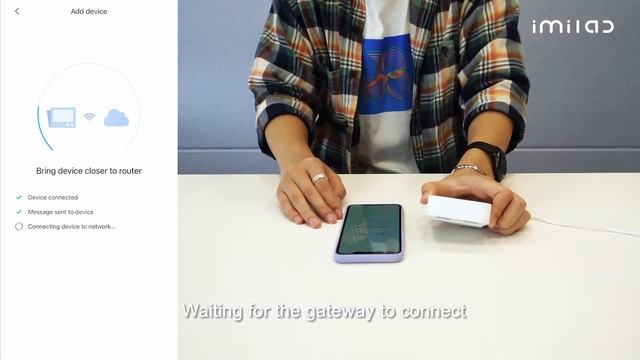 IMILAB EC2 wirefree outdoor camera&gateway device binding tutorial（IOS） смотреть онлайн