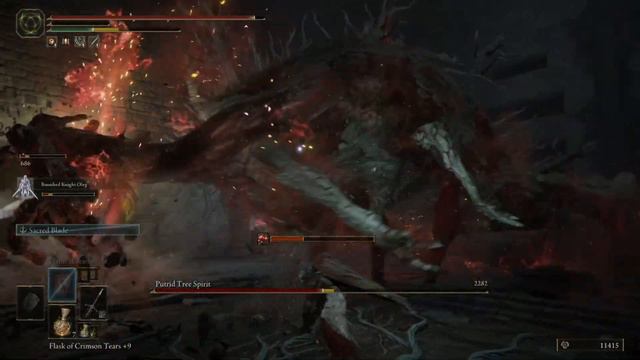 Elden Ring - Ulcerated Tree Spirit - Fight 3 смотреть онлайн