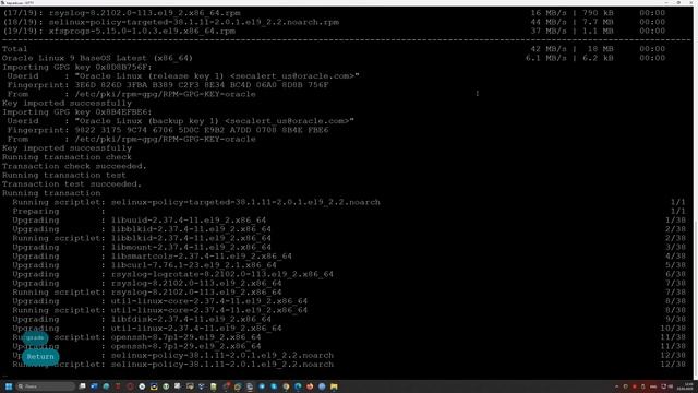 Как установить сервер Oracle Linux 9.2 смотреть онлайн