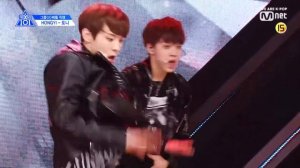 [PRODUCE X 101] Yoon Seo Bin 윤서빈 Fancam | EXO - MAMA
