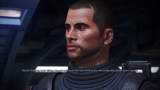 Mass Effect 1 Legendary Edition Shepard Talking To Jenkins and Doctor Chakwas смотреть онлайн