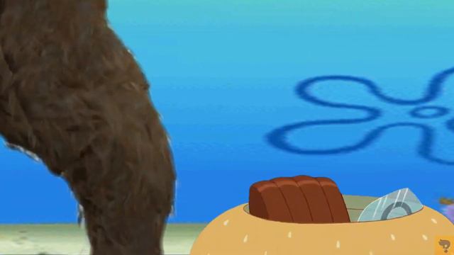 Kong chases SpongeBob and Patrick смотреть онлайн