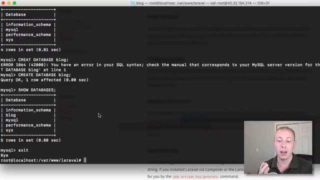 Configuring Laravel on our Server for Deploying a Laravel 5 App смотреть онлайн