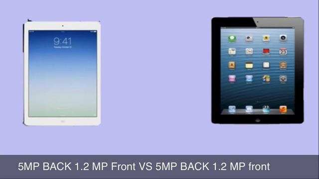 iPad Air vs iPad 4 смотреть онлайн