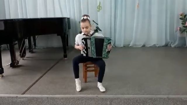 Бережная Мария 2 класс. РНП "Во саду ли, в огороде" смотреть онлайн