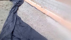 ПОДГОТОВКА ОСНОВАНИЯ ПОД БРУСЧАТКУ