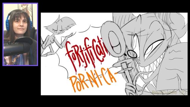 Hazbin Hotel funny РЕАКЦИЯ смотреть онлайн