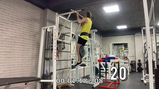 25 подтягиваний с 15кг смотреть онлайн