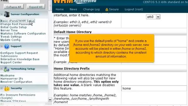 How to change the default home directory in WHM - WHM Setup Tutorials смотреть онлайн