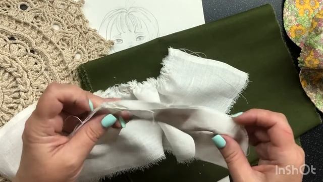 «Кукольное платье с фартучком- пошив». смотреть онлайн