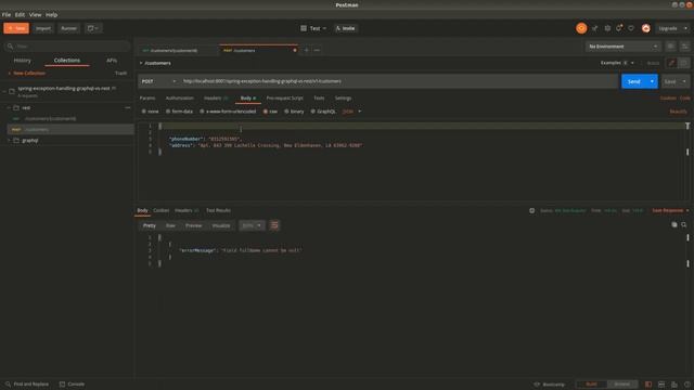Spring REST API exception handling vs GraphQL API exception handling смотреть онлайн