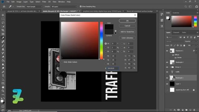 How to Create Cover Art Traffic Light Style - Tutorial Photoshop CC 2020 смотреть онлайн