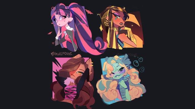 Monster High - Fright Song (sped Up) #spedupsongs #monsterhigh #draculaura #spedupplaylist