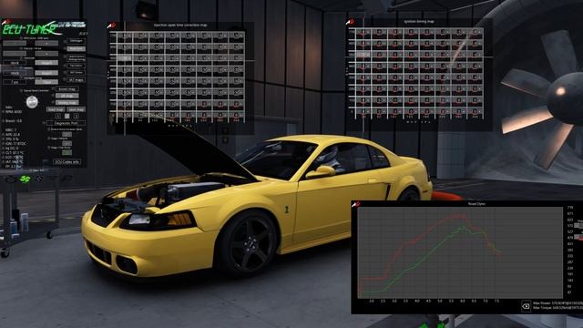 Assetto Corsa - Ecu Tuner #50 - Ecu Tuner Pro v1.13adv + Mustang Terminator смотреть онлайн