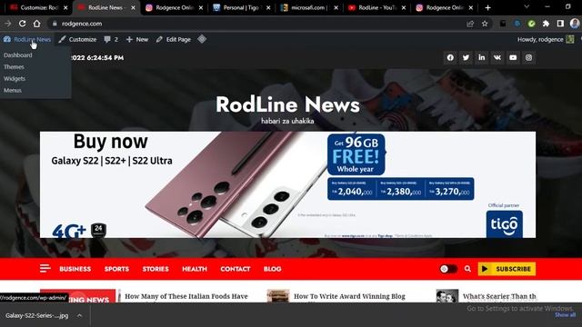 Jinsi ya kutengeneza na kudesign Website ya Habari bure kama Millardayo.com, Mwananchi.com nk смотреть онлайн