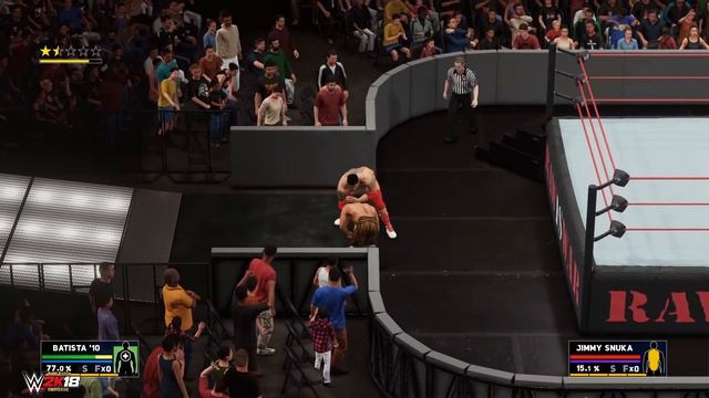 WWE 2K18 GAMEPLAY: Batista VS. Jimmy "The Superfly" Snuka | Community Wish Match смотреть онлайн