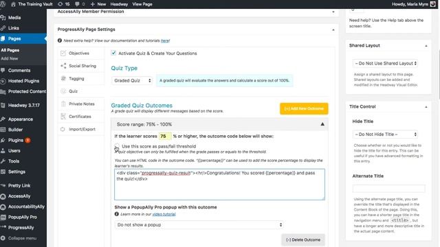 How to Create a Graded Quiz for Your Online Course in WordPress смотреть онлайн