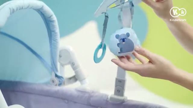 5 в 1: шезлонг -колыбель UNIMO Kinderkraft: Качалка Шезлонг Кресло Люлька Колыбель смотреть онлайн