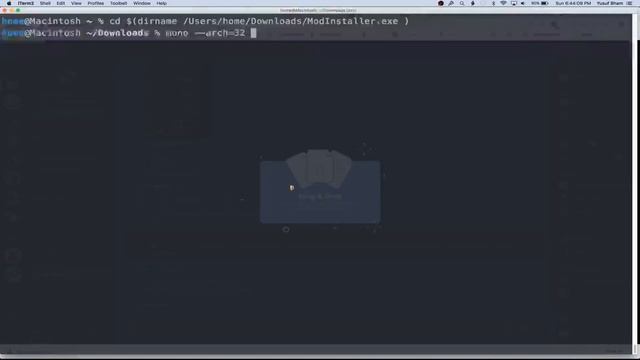 mod installer on macOS смотреть онлайн