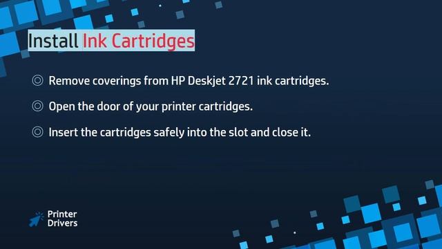 HP Deskjet 2721 printer Unboxing | dj2721 ink cartridge installation setup смотреть онлайн