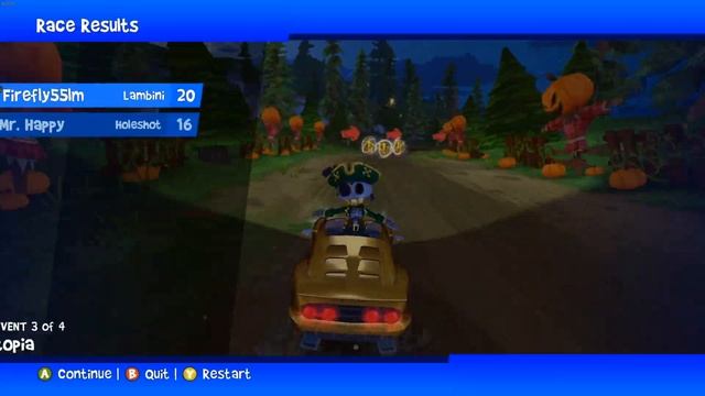MR HAPPY CHALLENGE - BEACH BUGGY RACING 2 ISLAND ADVENTURE PC смотреть онлайн