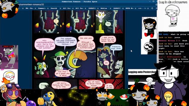 SUMMERTEEN ROMANCE FOR REAL FOR REAL | HOMESTUCK Readthrough (BLIND) | Paradox Space (part 4) смотреть онлайн