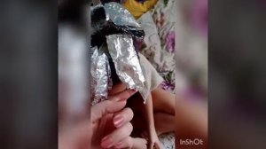 Мелирование своими руками дочке! Что же получилось?