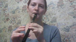 Morrowind / The Rights Of Man - tin whistle high D wood
