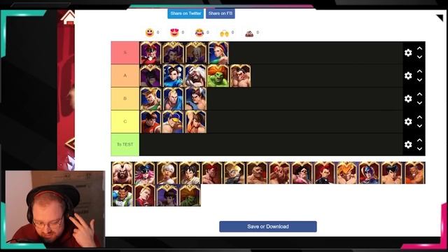 END GAME TIER LIST !! BEST HERO IN GAME ?! STREET FIGHTER: DUEL смотреть онлайн