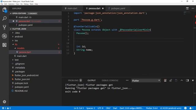 Flutter - JSON смотреть онлайн