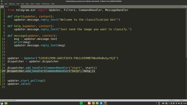 Telegram bot | Deep learning | using python | Machine learning bot | ml project смотреть онлайн