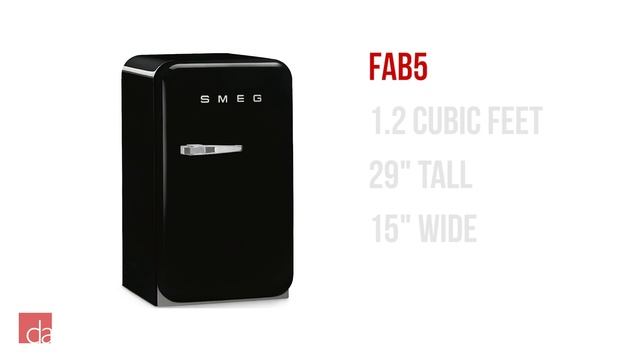 Smeg Refrigerator | 50's Style Retro Funk Fridge смотреть онлайн