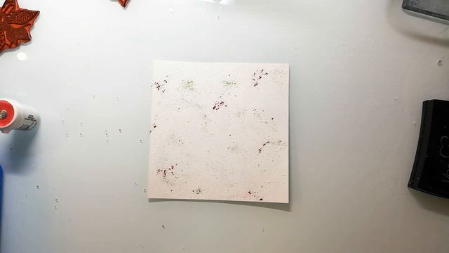Brushos, Shimmer Powders and Embossing - Cardmaking Tutorial смотреть онлайн