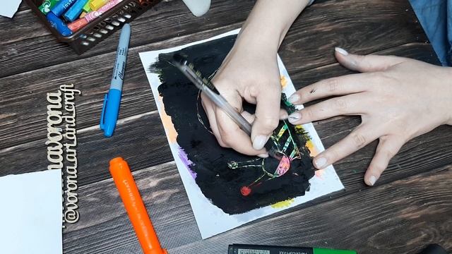 • Граттаж • Царапалка смотреть онлайн