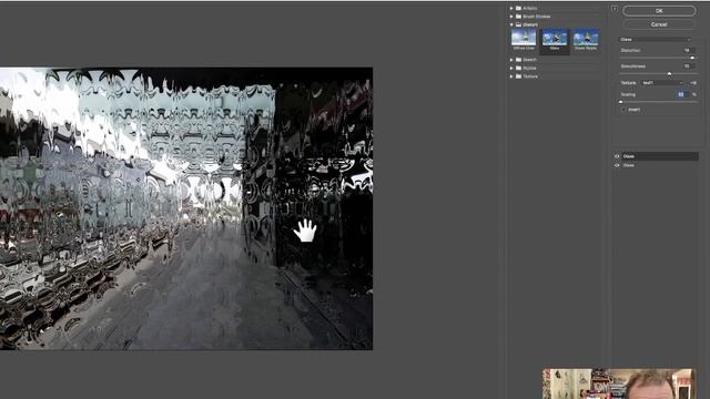 How To Use Glass Filter In Photoshop Tutorial | Graphicxtras смотреть онлайн