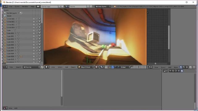 Blender Game Engine 2.79b Realtime Volumetric Light 2020 смотреть онлайн