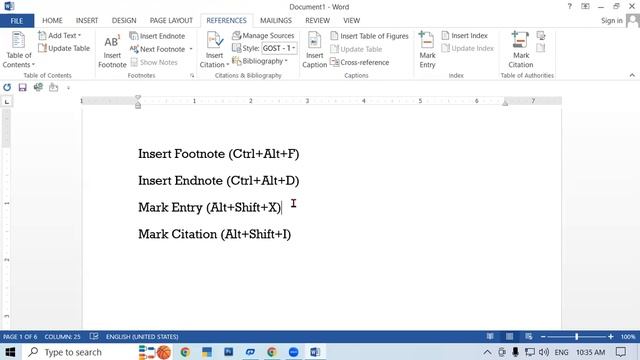 About Reference Tab in MS Word | GIT Education смотреть онлайн