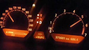 Bmw 745i e65 4.4 333Km od 0 do 160