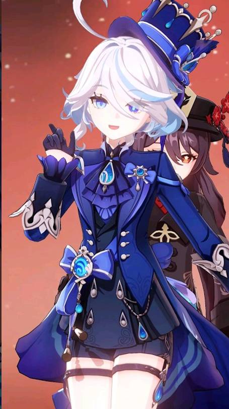 Ху Тао и Фурина танцют, эдит геншин импакт смотреть онлайн