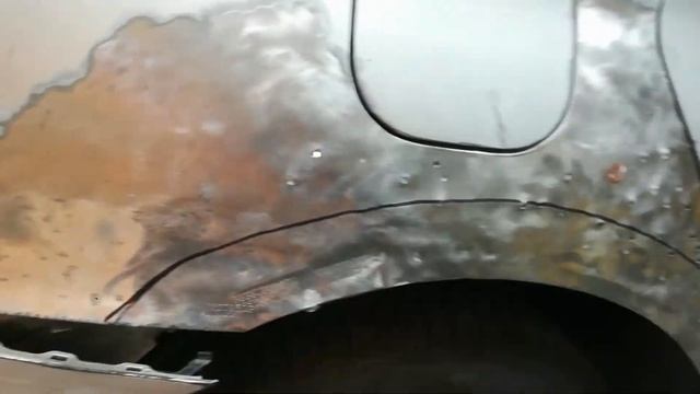 РИХТОВКА ЗАДНЕГО КРЫЛА, АРКИ И ДВЕРИ!) смотреть онлайн