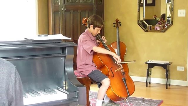 Csárdás (Monti) Performed By Giacomo (10) At Cello Recital