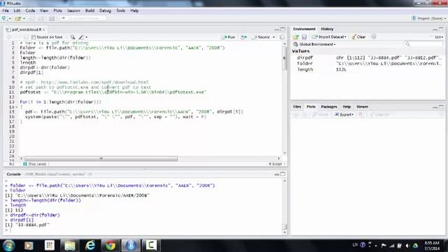 pdftotxt - converting pdf files in a folder to txt files using R смотреть онлайн