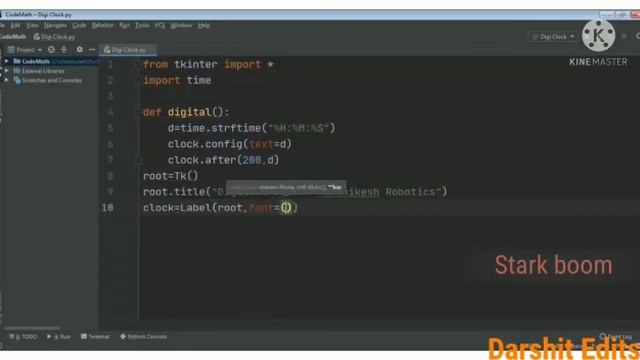 how to creat a basic app in python by darshit смотреть онлайн