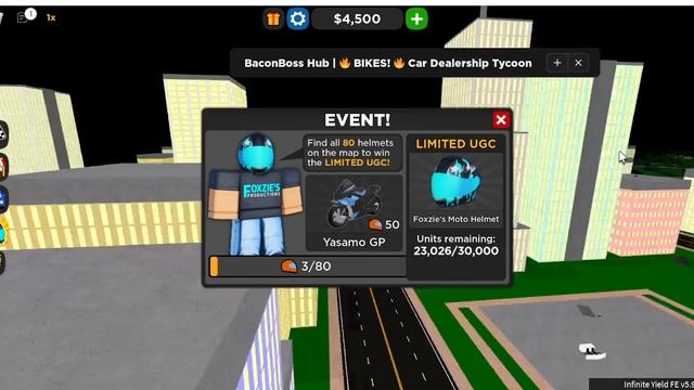 OUT OF STOCK [FREE UGC] ? BIKES! ? Car Dealership Tycoon OP SCRIPT (AUTO COLLECT, EASY UGC) смотреть онлайн