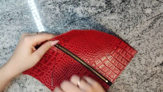 Женский кошелёк из натуральной кожи! Ручной работы. смотреть онлайн