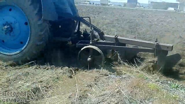 Вспашка и боронование открытого грунта смотреть онлайн