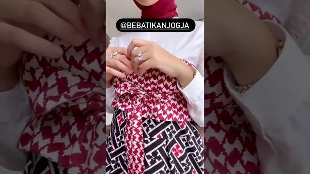 Bebatikan Jogja Nada Tunik Batik Custom Size